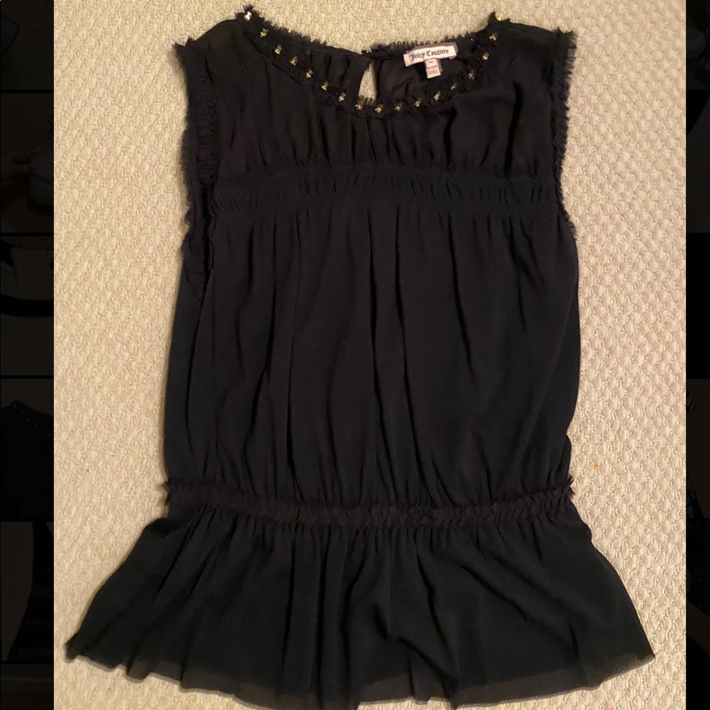 Juicy Couture peplum blouse